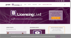 Desktop Screenshot of licensinglive.com