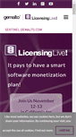 Mobile Screenshot of licensinglive.com